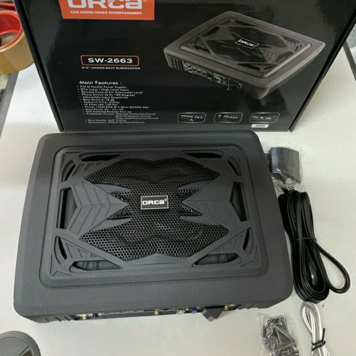 subwoofer kolong orca
