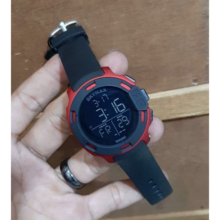 Jam Tangan Tahan Air Berenang Jam Skymax Jam Tangan Terbaru Original Bahan Halus Outdoor Series