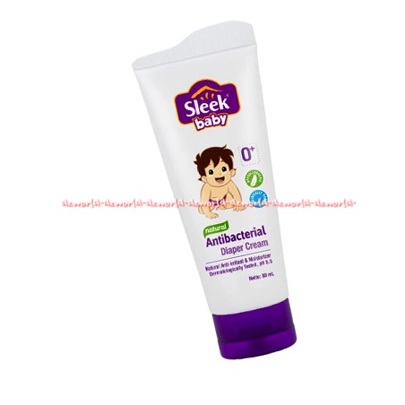 Sleek Baby Antibacterial 80ml Efektif Mencegah Dan Mengatasi Iritasi Di Daerah Popok Sleekbaby Anti Bacterial 80 ml Iritasi Popok