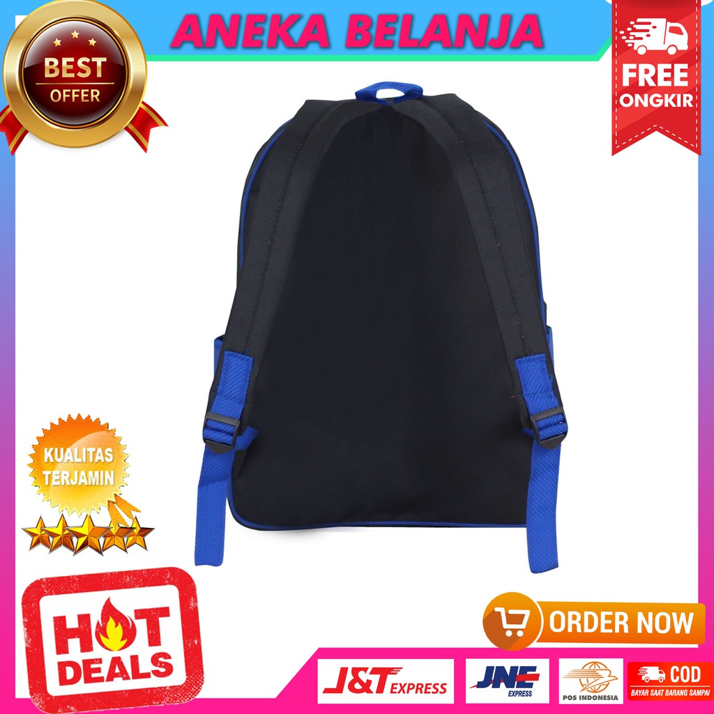 Ready Stock Tas Ransel Untuk Anak Cowok Berkualitas Terbaru Murah Keren Gambar Ultraman Biru Casual