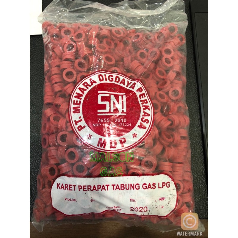 Termurah Karet Seal Sil Elpiji LPG Merah SNI 1000 pcs