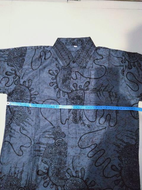 Kemeja Batik Pria Sogan Lengan Pendek Eksklusif Batik Artodomoro