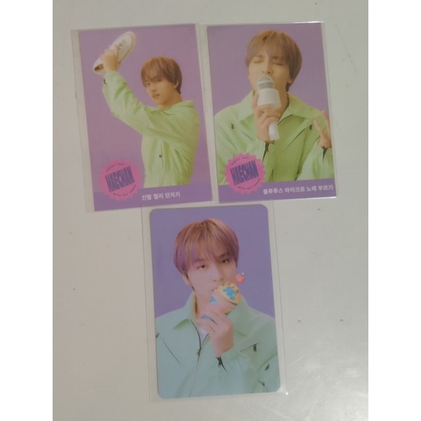 photocard pc benefit game card haechan dream