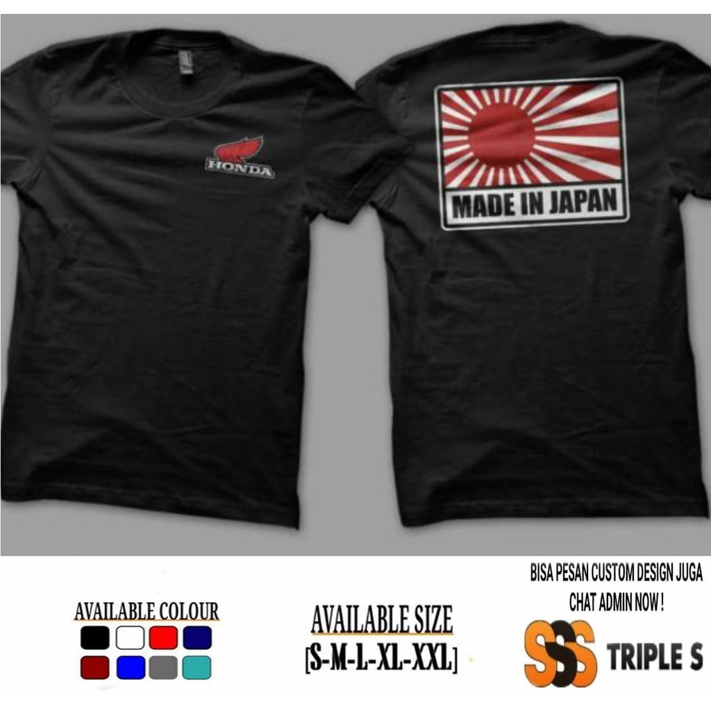 Jual Kaos Honda Gank Made In Japan Shopee Indonesia