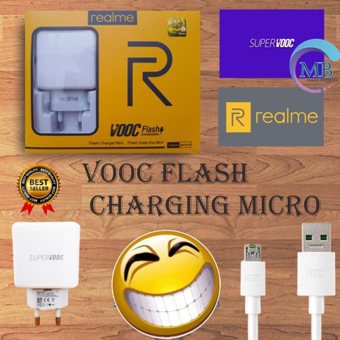 BM055 Charger Cashan Casan Realme Super Vooc Fast Charging Original USB Micro dan tipe c MB1909