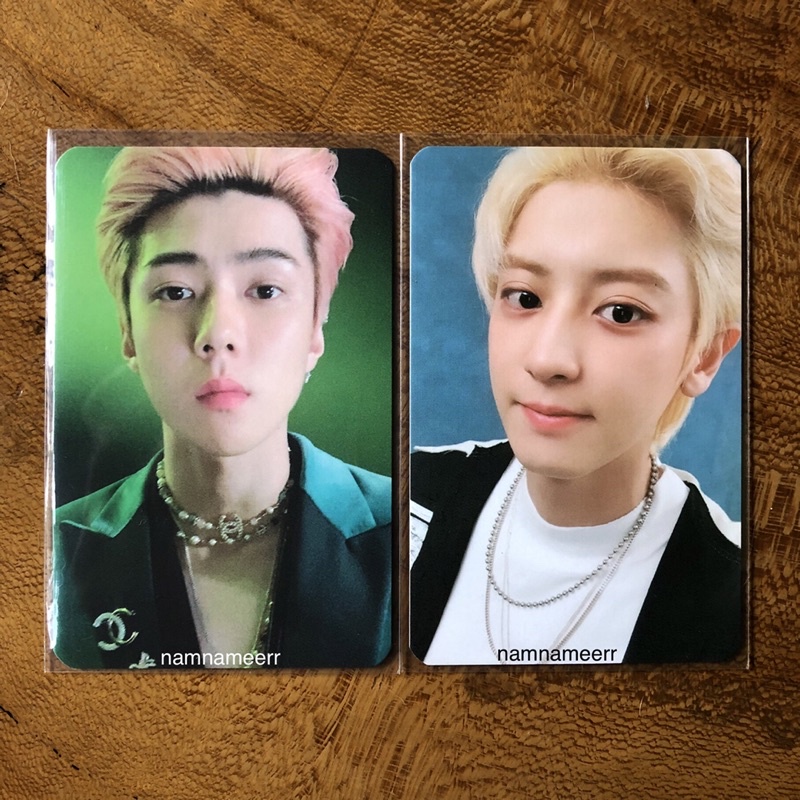 PHOTOCARD PC -SEHUN CHANYEOL 1 BILLION VIEWS (1BV) KIHNO EXO SC-