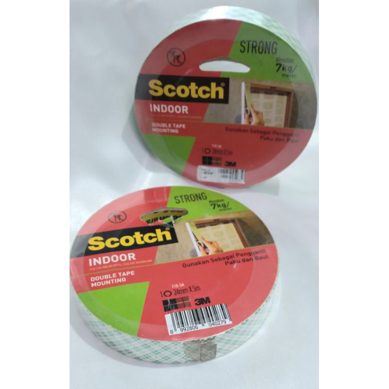 

DOUBLE TAPE MOUNTING 110-5A SCOTCH 3M/ MOUNTING 3M 24MM