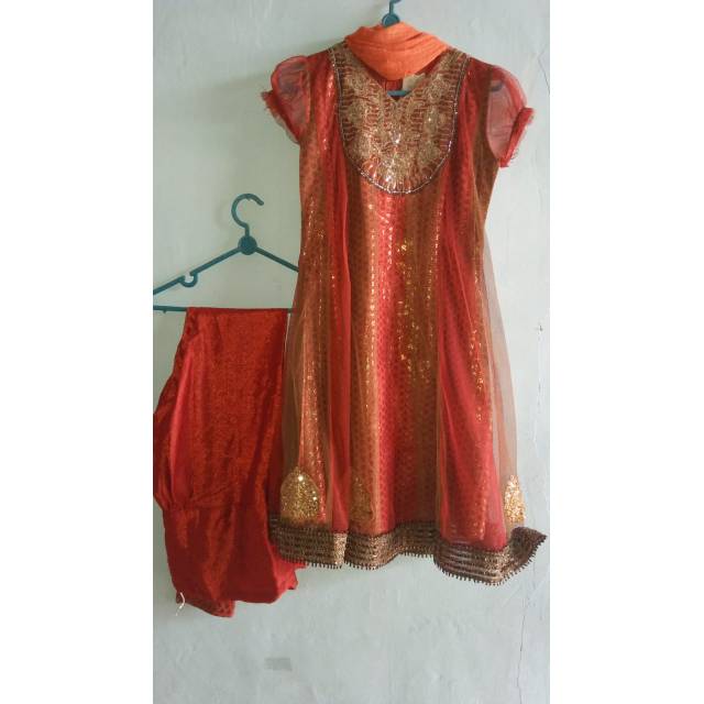anarkali anak remaja baju india ori