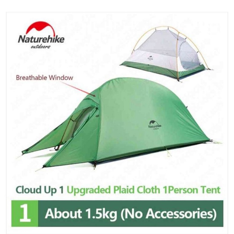 TENDA CLOUD UP 1 210T NATUREHIKE NH18T010-T (UPGRADE VERSION) [E2]
