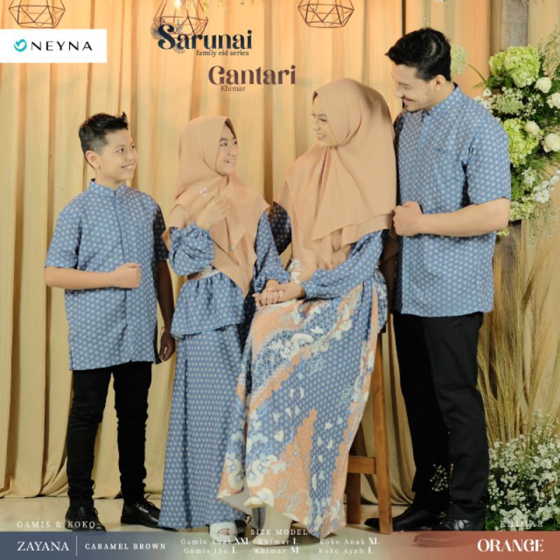 sarimbit Sarunai neyna 2022 famset lebaran famset keluarga