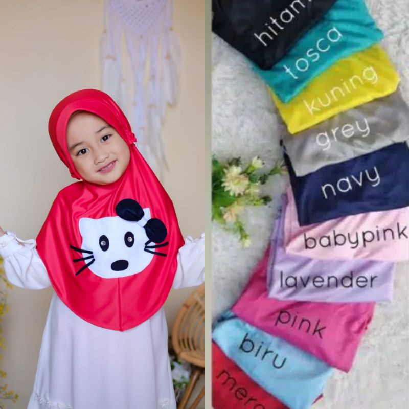 [COD] Kerudung Anak SHERLY usia 3-6 th all size