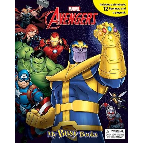 Buku Original Marvel Avengers Infinity War: My Busy Book