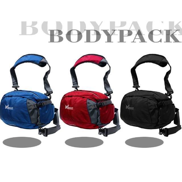 Bodypack - tas selempang - tas pinggang - tas kecil - gadget pouch