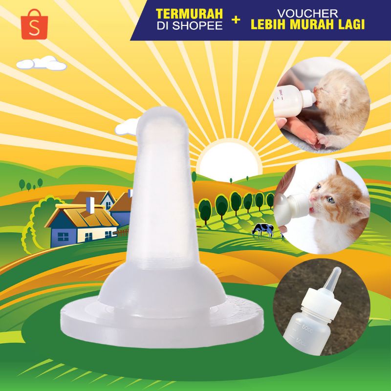 PENTIL DOT - Dot Susu Kucing Pengganti Pentil Botol Susu Kucing Botol Susu Kitten Pentil Susu