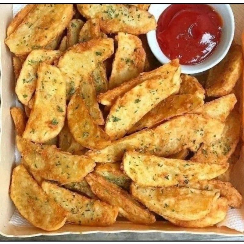 

Kentang Goreng Potato Wedges Original Spicy 500 gram