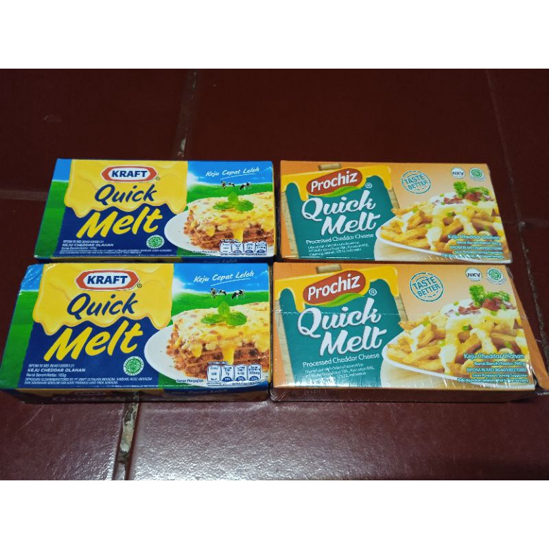 

KEJU QUICKMELT KRAFT PROCHIZ MURAH EXP MASIH LAMA MOZARELLA