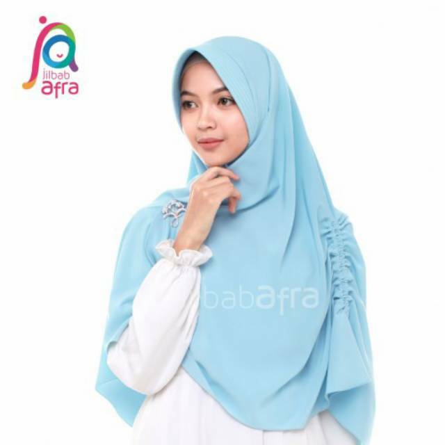 KHANSA (Khimar Serut Jilbab Afra) size L