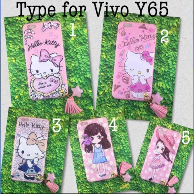 Case karakter pingky plus gantel type for VivoY65