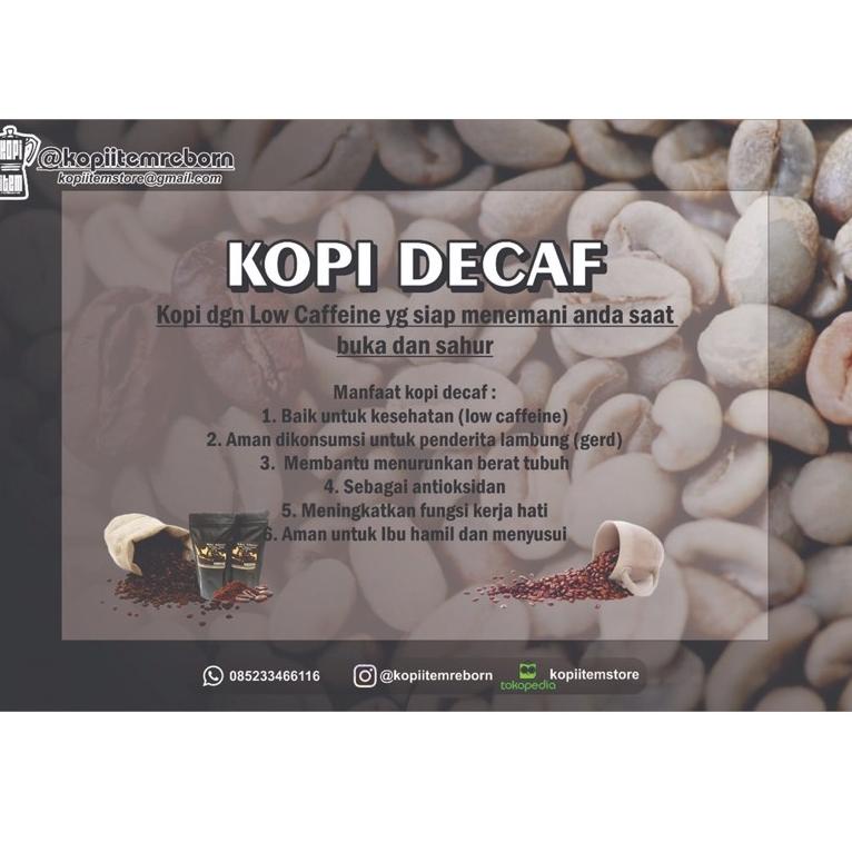 

(I-AWE {㊛) KOPI DECAF 250 gram | DECAF COFFEE | LOW CAFFEIN||paling laris