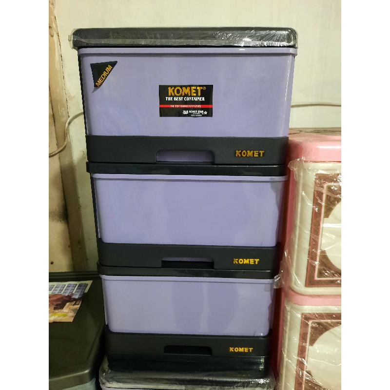 lemari plastik susun3 komet star