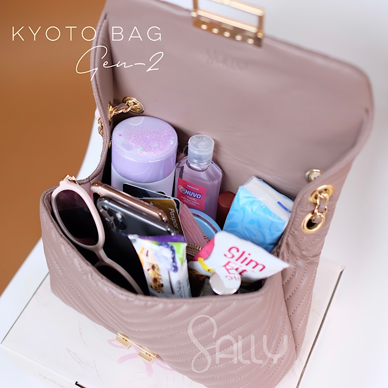 Kyoto Bag, Tas Wanita Premium, Shoulder Bag Kulit Sintetis