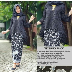 Set Kebaya Brukat Bianca Kebaya Modern Kebaya Pesta