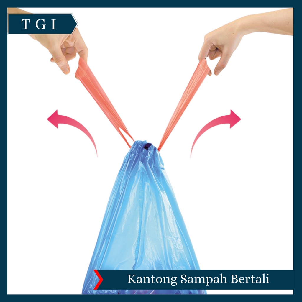 TGI - KANTONG PLASTIK SAMPAH GULUNGAN ROLL KANTONG SAMPAH SERBAGUNA DISPOSABLE GARBAGE