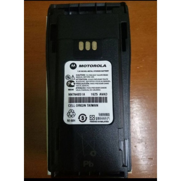 BATRE HT MOTOROLA GP 3188 NICAD KOMPETIBLE BATRE XIR P3688