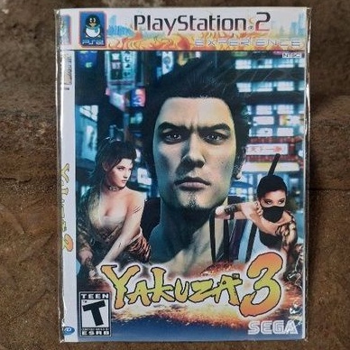 kaset PS2 Yakuza 3