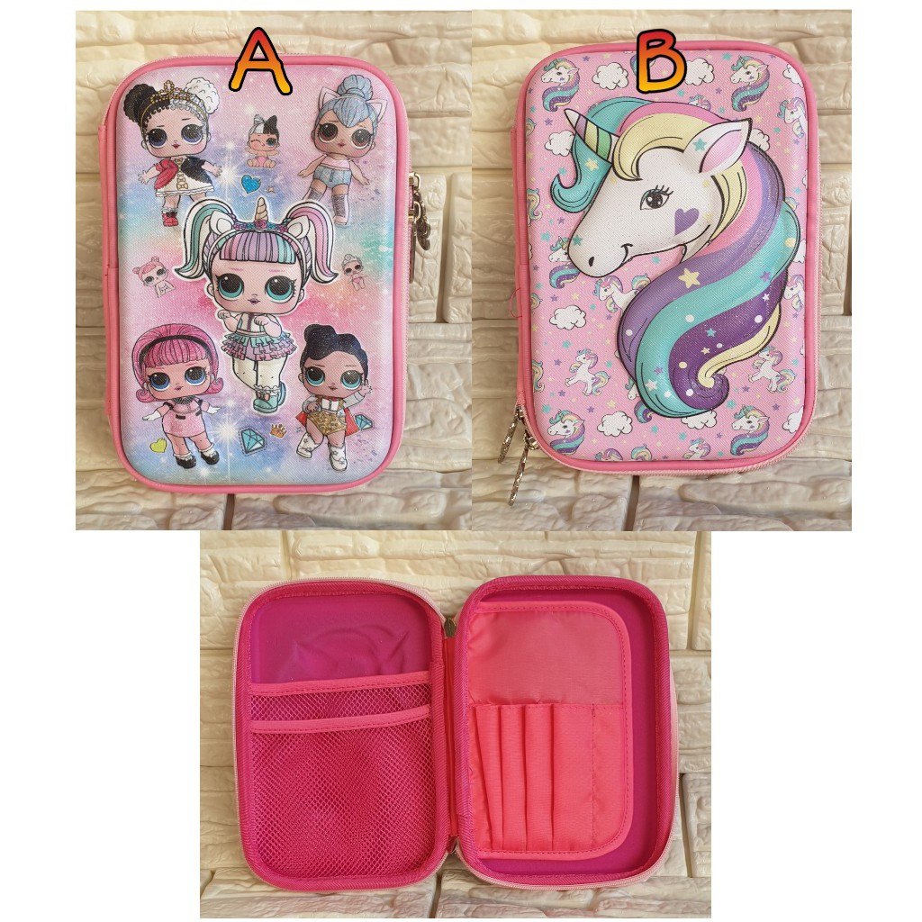 

TEMPAT PENSIL HARD CASE GLITER (22X4X15)