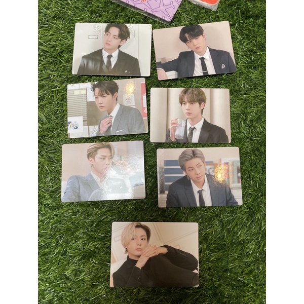 sharing MerchBox 5 BTS postcard all member NEW original weverse Korea