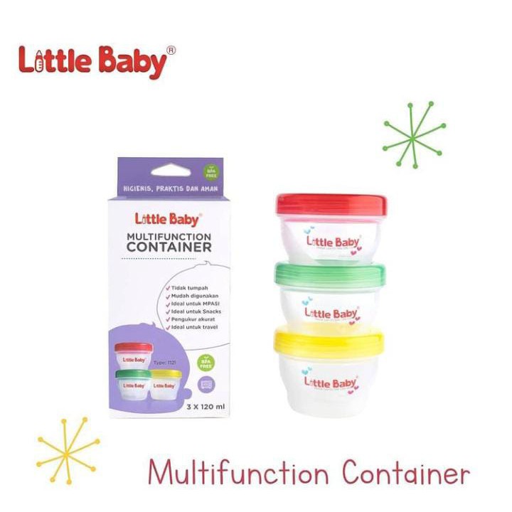 Little Baby - Multi Container 120ml – baby ministry