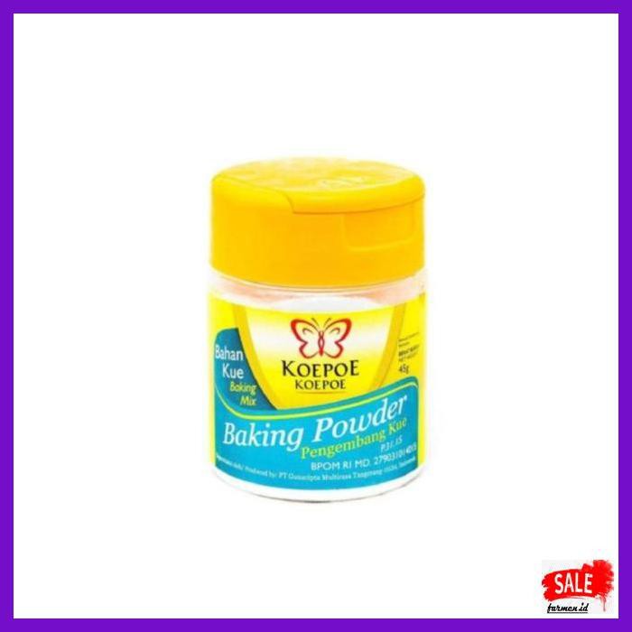 

DERPOWBAKING- BAKING POWDER KOEPOE KOEPOE 45GR -ASLIII.