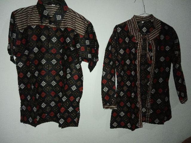 Maura Couple Sania Ruffle Batik Couple Ori Ndoro Jowi Garansi Termurah Shopee Kebaya Modern Seno 215