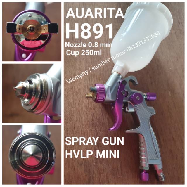 Spray gun HVLP mini Auarita H891