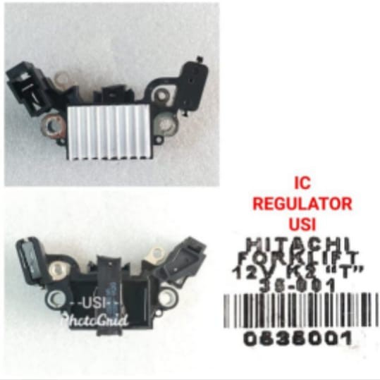 IC Regulator USI Automotive Hitachi Forklift 12V K2 SOCKET T