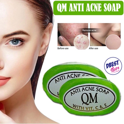 QM Facial Soap Fir Acne Skin ORIGINAL BPOM - Sabun QM Anti Acne Pembersih Jerawat