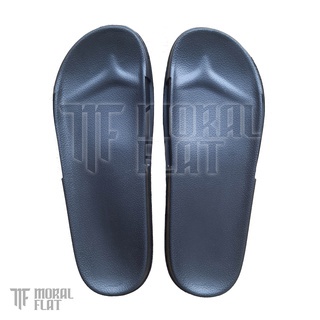 Moral Flat Sandal Slop Casual-Galaxy Series-Full Color Slide Black-7
