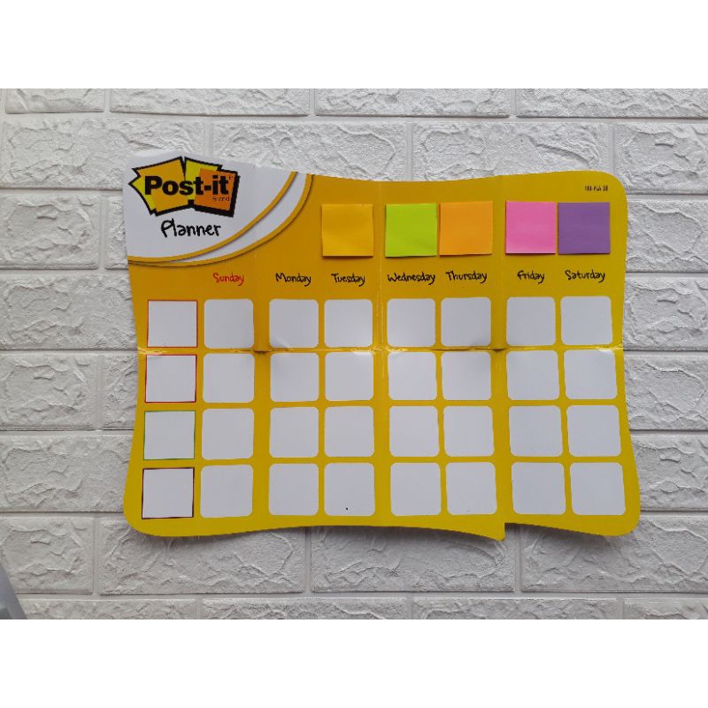 

Post-it Planner 730-PLA-DB Sticky Note 3M 730