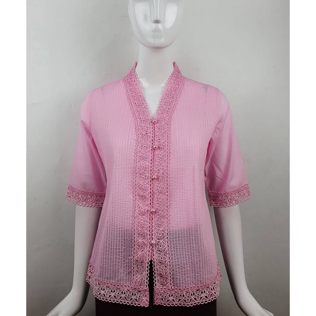 kebaya katun pink boutique bangkok butik