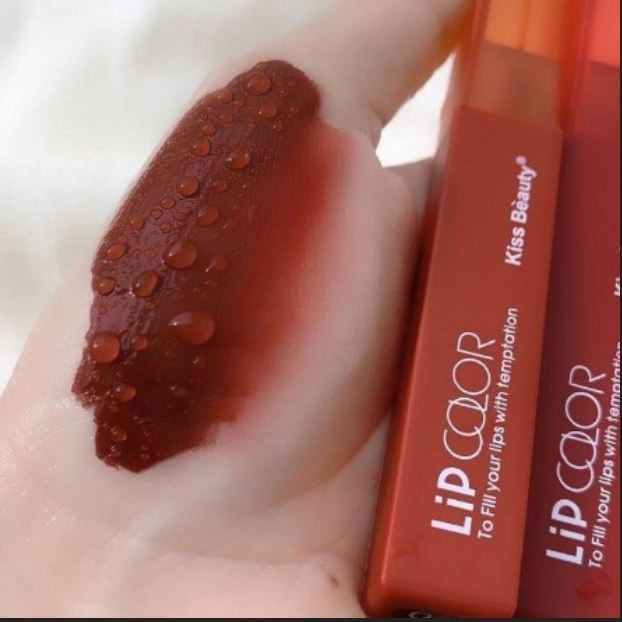 [PER 6 PCS] LIP GLOSS KISS BEAUTY LIP COLOR WATERPROOF NO.70063-03