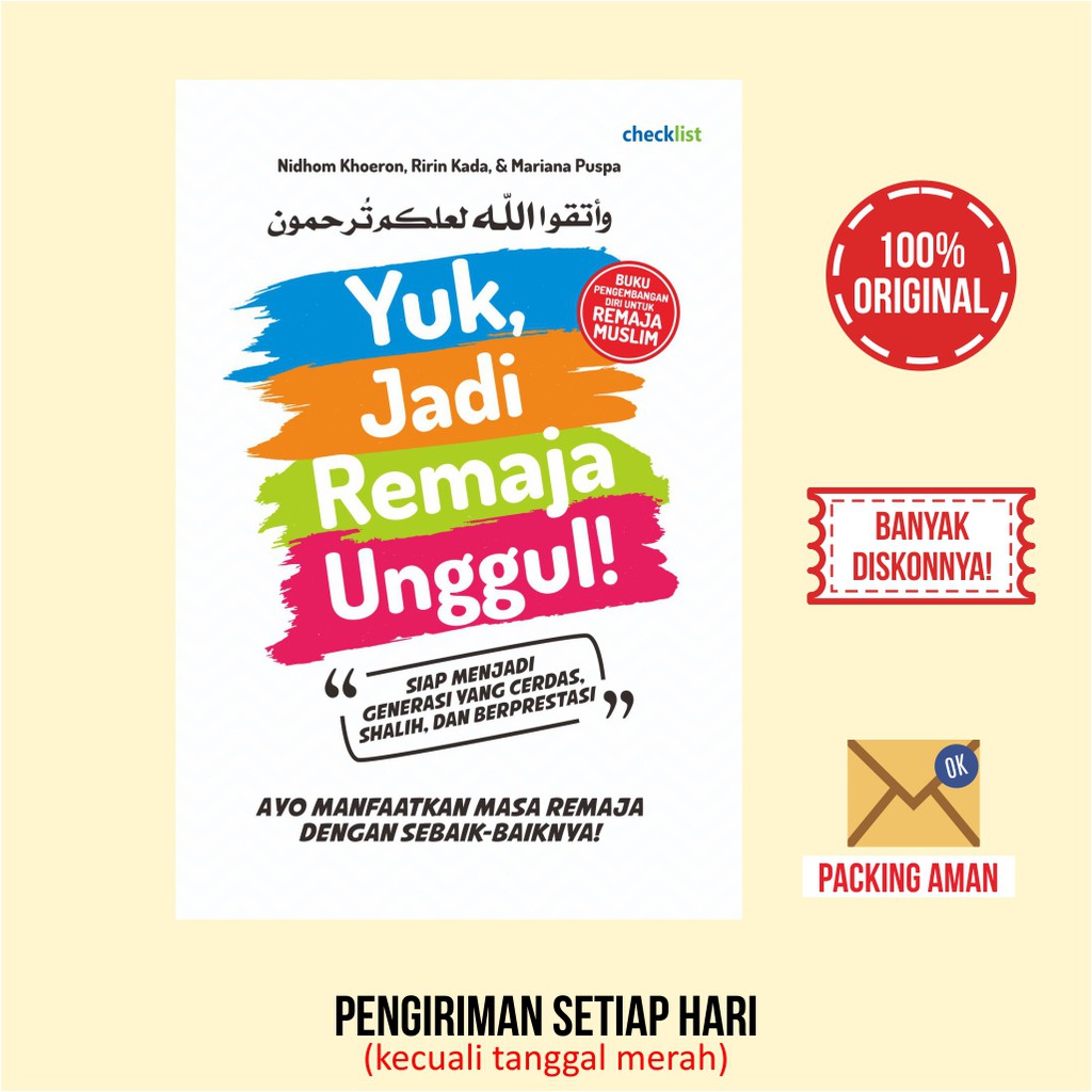 Buku Motivasi Islam Yuk, Jadi Remaja Unggul