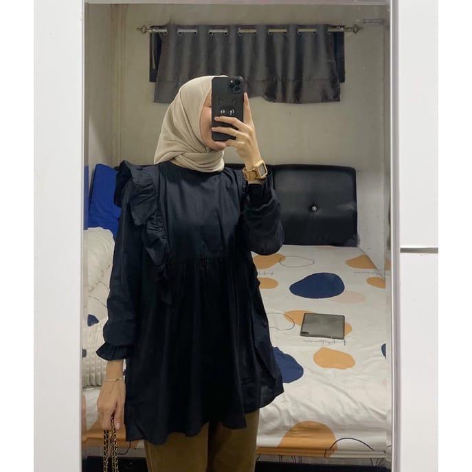 1KG MUAT 5PCS | VISEA BLOUSE RUFFLE HITS OOTD SELEBGRAM VOSEA FASHION GROSIR WANITA TERMURAH