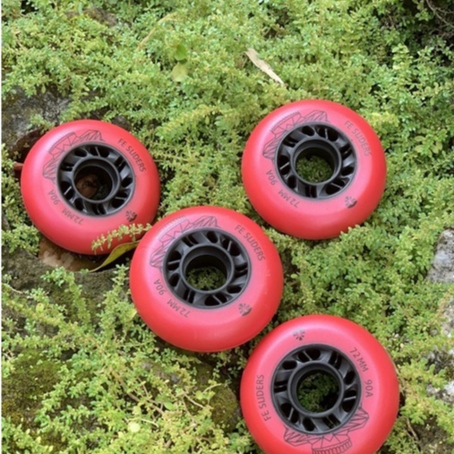 Roda Sepatu Roda Flying Eagle Slider Merah