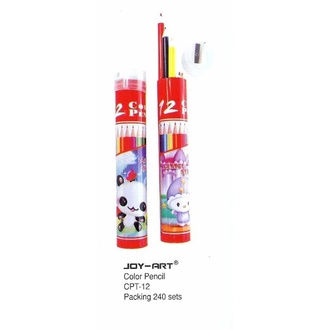 

Pensil Warna Joy-Art Kemasan Kaleng 12 Warna Colour