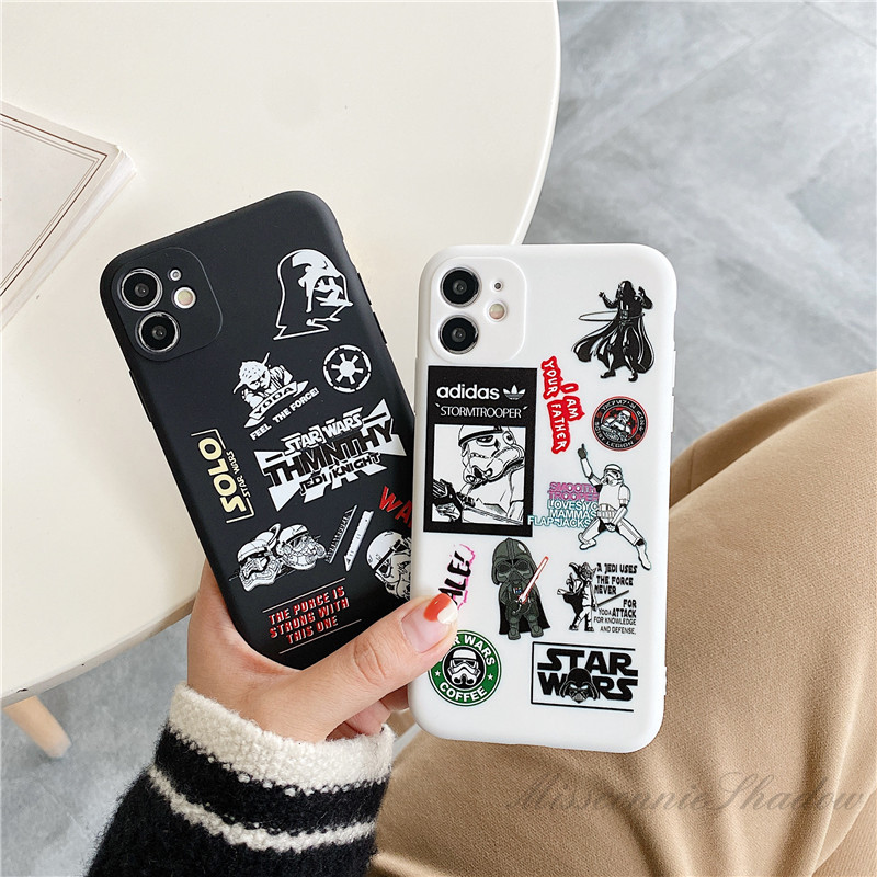 Casing Oppo A57 A17 A78 A17K A77 A76 A95 A12 A77s A54 A96 A15 A16 A58X A74 A94 A7 A53 A36 A15s A92 A52 A72 A9 A3S Star Wars Galaxy Edge Moon Star Love Heart Casing Handphone