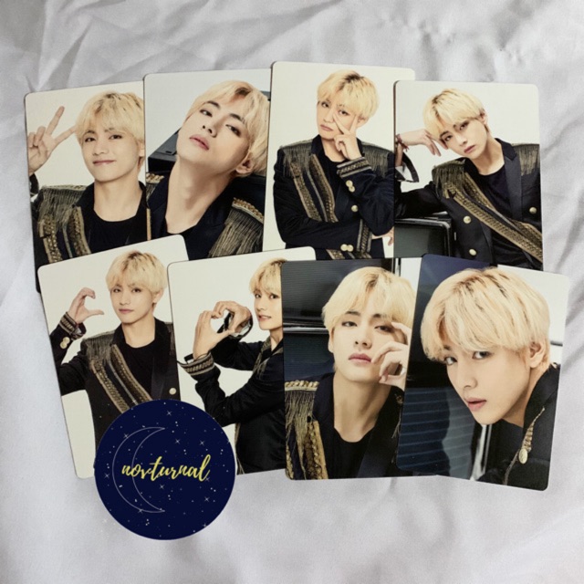 BTS - Speak Yourself Japan World Tour Merch MD Mini PC Photocard V Taehyung SET