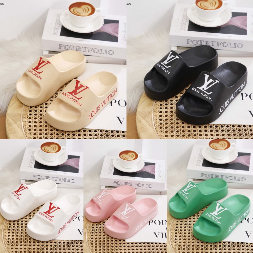 Waterfront Rubber For Women Flat Sandals D10917