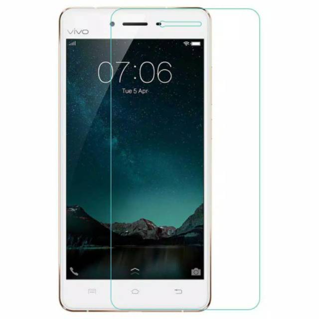 tempered glass Vivo V5+ V7+ Y71 Y53 Y55 Y91 Y91C Y93 Y95 Y81 Y83 Y85 anti gores kaca bening 0,3mm