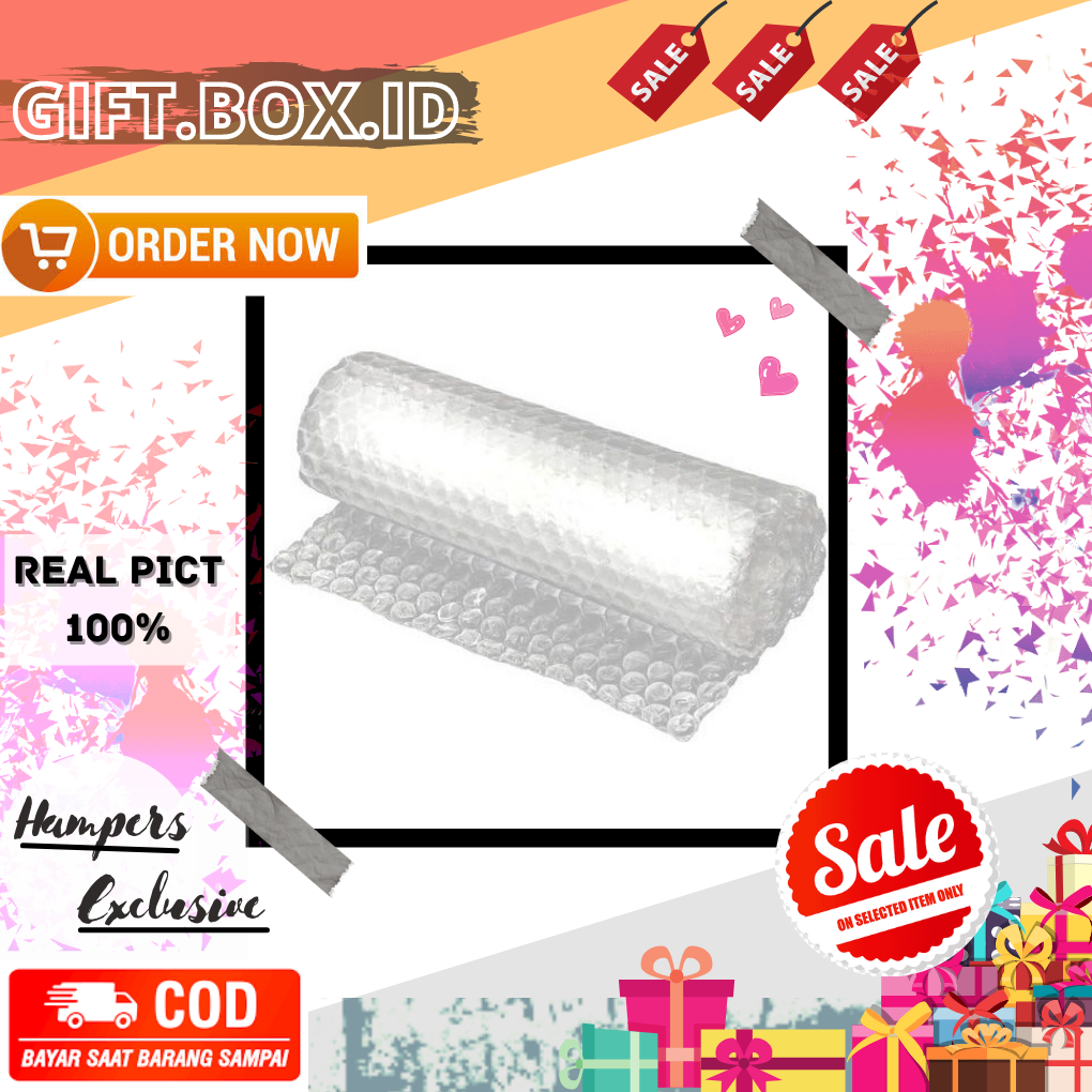

Bubble Wrap Buble Wrap Tambahan Untuk Packing Lebih Aman